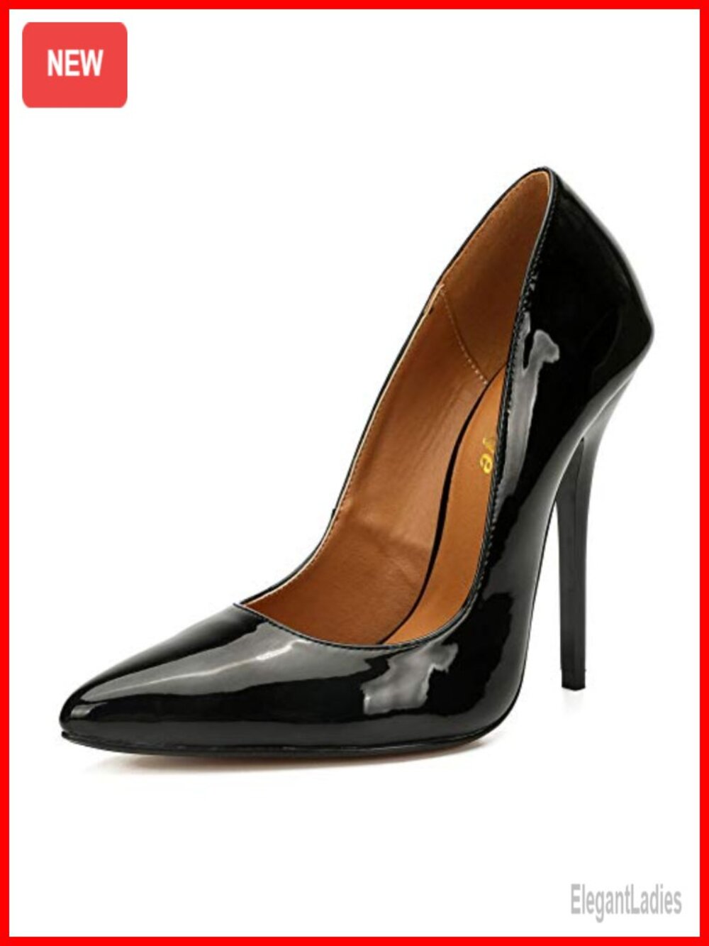 Women's Stiletto Pointed Toe Slip On High Heel Pumps for Wedding Party